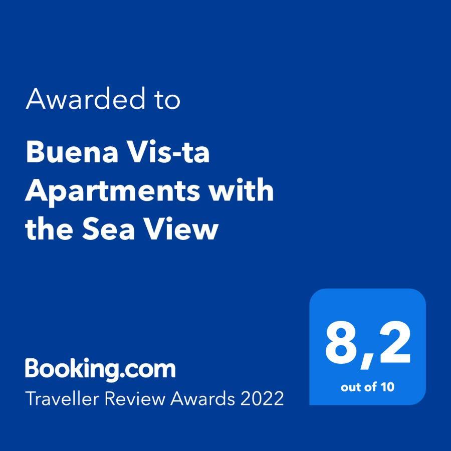 Buena Vis-Ta Apartments With The Sea View 外观 照片